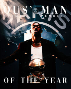 Ousmane Dembele Ballon Dor RAW 240x300